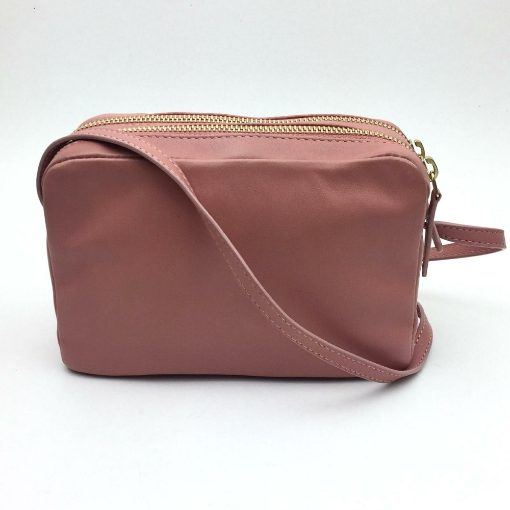 Mansur Gavriel Double Zip lambskin Crossbody - Picture 2 of 10
